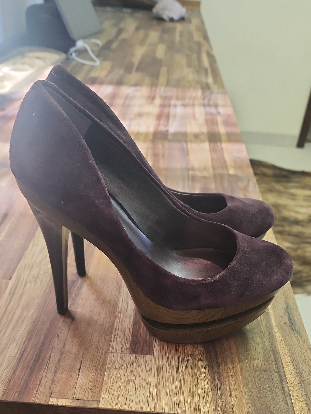 Jessica Simpson Plum Purple Suede